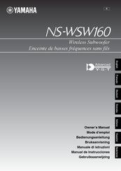 Yamaha NS-WSW160 Mode D'emploi