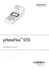 Xylem WTW pHotoFlex STD Mode D'emploi