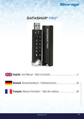 iStorage DatAshur PRO2 Manuel D'utilisation