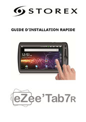 Storex eZee'Tab7R Guide D'installation Rapide