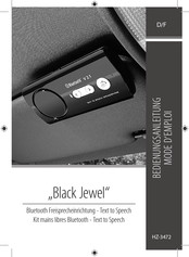 Pearl Black Jewel HZ-3472 Mode D'emploi