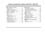 Cadillac XLR-V 2008 Guide Du Propriétaire