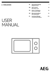 AEG MBE2658S Mode D'emploi