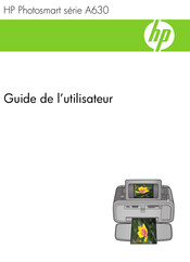 HP Photosmart A630 Série Guide De L'utilisateur