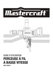 MasterCraft 054-1343-0 Guide D'utilisation