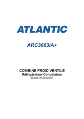 Atlantic ARC3663IA+ Guide D'utilisation
