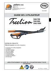 pellenc TREELION D45-1500 Guide De L'utilisateur