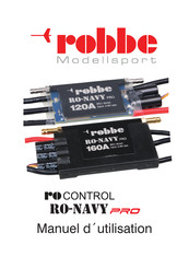 ROBBE Ro-Control Navy Pro 160 Manuel D'utilisation