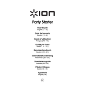 ION Party Starter Guide D'utilisation