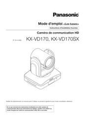 Panasonic KX-VD170 Mode D'emploi