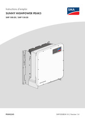 SMA SUNNY HIGHPOWER PEAK3 Instructions D'emploi