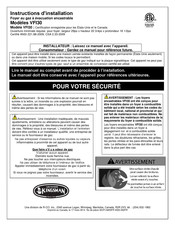 Kingsman 25VFI-CKLP Instructions D'installation