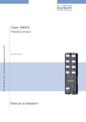 Burkert FieldConnect Manuel D'utilisation