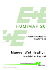 E+E Elektronik HUMIMAP 20 Manuel D'utilisation