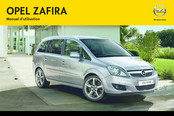 Opel Zafira 2014 Manuel D'utilisation