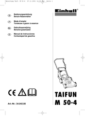 EINHELL TAIFUN M 50-4 Mode D'emploi
