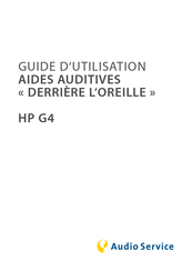 Audio Service HP G4 Guide D'utilisation