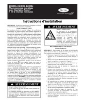Carrier 24HCE4 Instructions D'installation