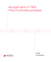 Keysight Technologies U1190A Série Guide D'utilisation