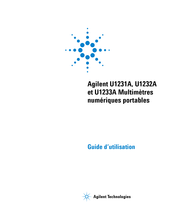 Agilent Technologies U1233A Guide D'utilisation