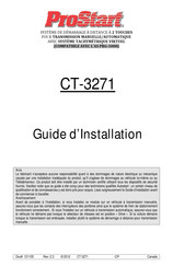 ProStart CT-3271 Guide D'installation