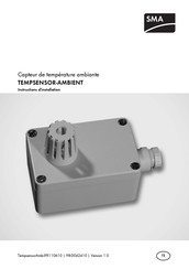 SMA TEMPSENSOR-AMBIENT Instructions D'installation