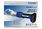 Klauke mini+ EKM 60/22W-L Mode D'emploi
