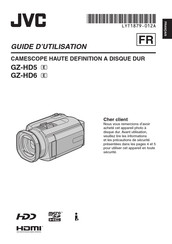 JVC GZ-HD5 Guide D'utilisation