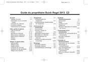 Buick Regal 2013 Guide Du Propriétaire