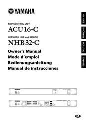 Yamaha ACU16-C Mode D'emploi