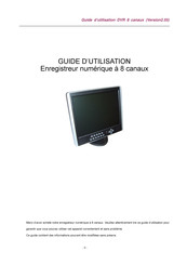 ELRO DVR158S Guide D'utilisation