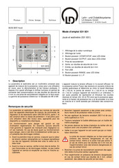 LD Didactic 531 831 Mode D'emploi