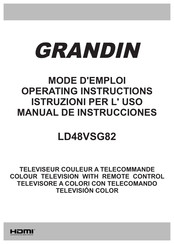 Grandin LD48VSG82 Mode D'emploi