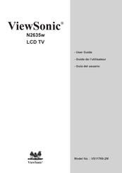 ViewSonic N2635w Guide De L'utilisateur