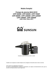 SunSun MAX-ECO CPP-6000F Mode D'emploi