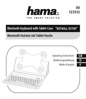 Hama KEY4ALL X3100 Mode D'emploi