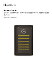 G-Technology G-DRIVE ArmorLock NVMe Manuel D'utilisation