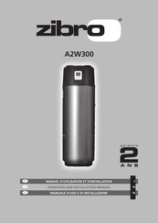 Zibro A2W300 Manuel D'utilisation Et D'installation