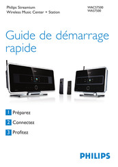 Philips Streamium WAS7500 Guide De Démarrage Rapide