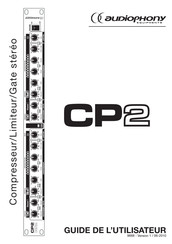 Audiophony PA CP2 Guide De L'utilisateur