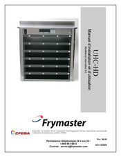 Frymaster UHC-HD Manuel D'installation Et D'utilisation