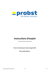 probst SRG-3-L Instructions D'emploi