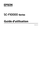 Epson SC-F10000 Série Guide D'utilisation