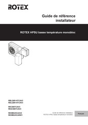 Rotex HPSU RBLQ05 Guide De Référence Installateur