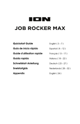 ION Job Rocker Max Guide D'utilisation Rapide