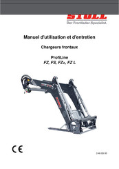 Stoll ProfiLine FZ+ Manuel D'utilisation Et D'entretien