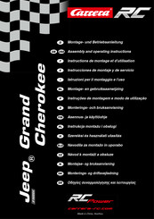 Carrera RC 160006 Instructions De Montage Et D'utilisation