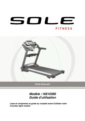 Sole Fitness 16810388 Guide D'utilisation