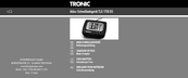 Tronic 71662 Mode D'emploi