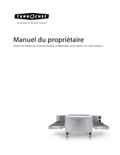 TurboChef 2620 High h Manuel Du Propriétaire